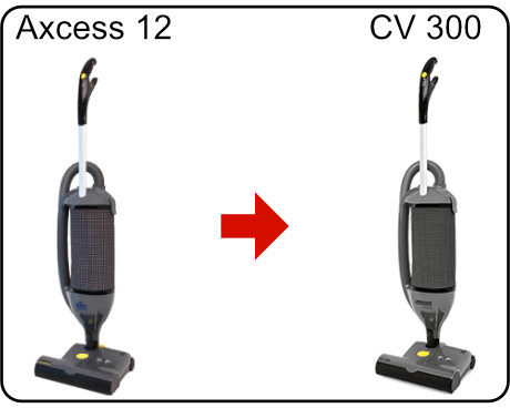 Windsor Karcher Axcess 12 replaced by CV 300 Image