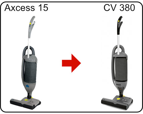 Windsor Karcher Axcess 15 replaced by CV 380 Image